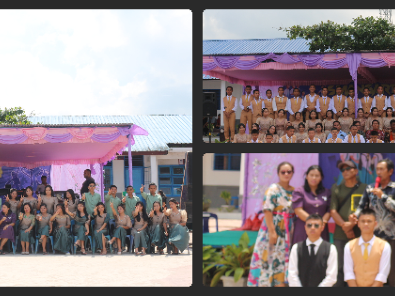 Pelepasan dan perpisahan siswa kelas XII